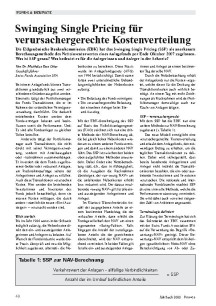 Swinging Single Pricing